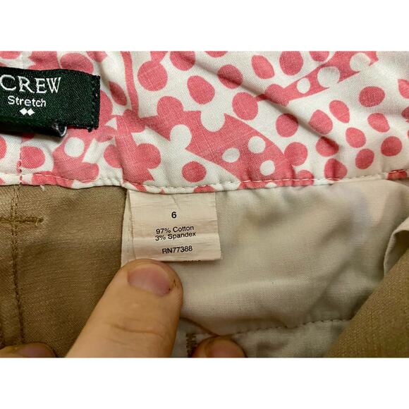 Womens J. Crew Kiki shorts size 6 - Picture 4 of 5